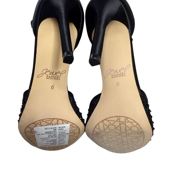 NWT BADGLEY MISCHKA JEWEL Nakisha pumps size 6 - Picture 6 of 8